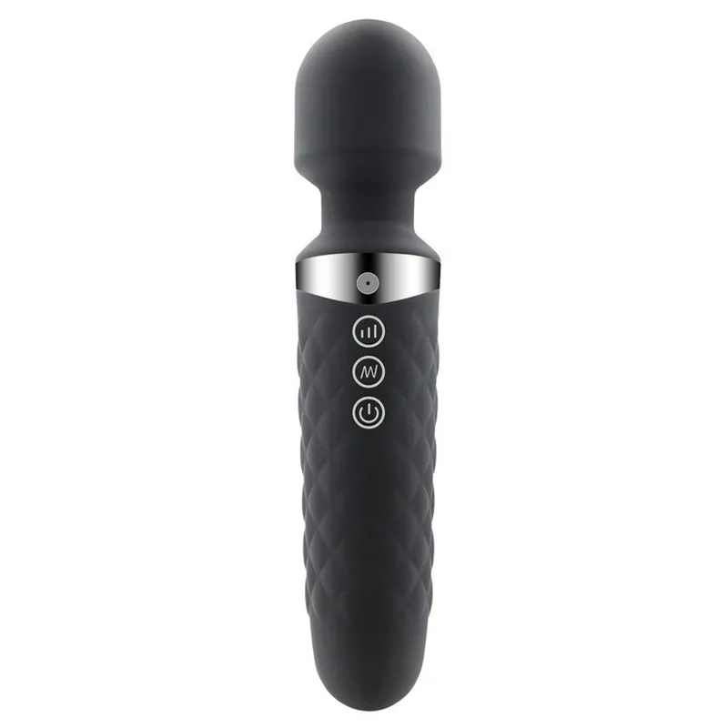 Generique Vibro Wand One Key Tête 42mm Noir